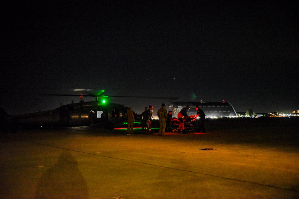 129RQW Airmen Conducts SAR Operation