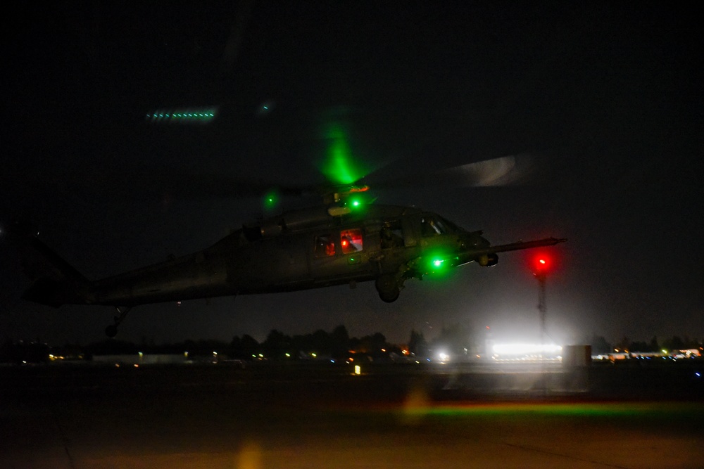 129RQW Airmen Conducts SAR Operation