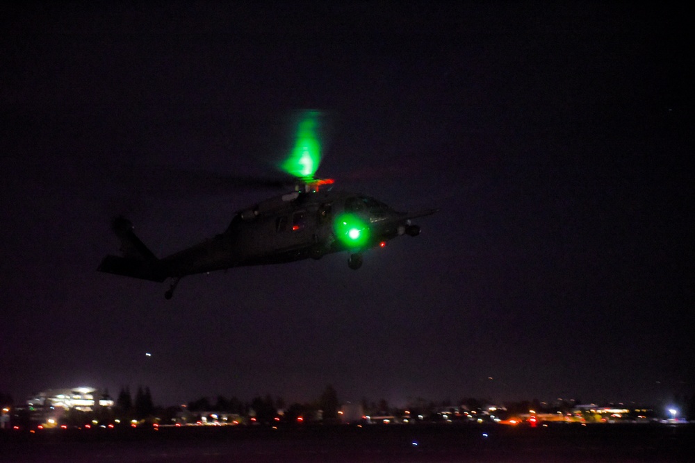 129RQW Airmen Conducts SAR Operation