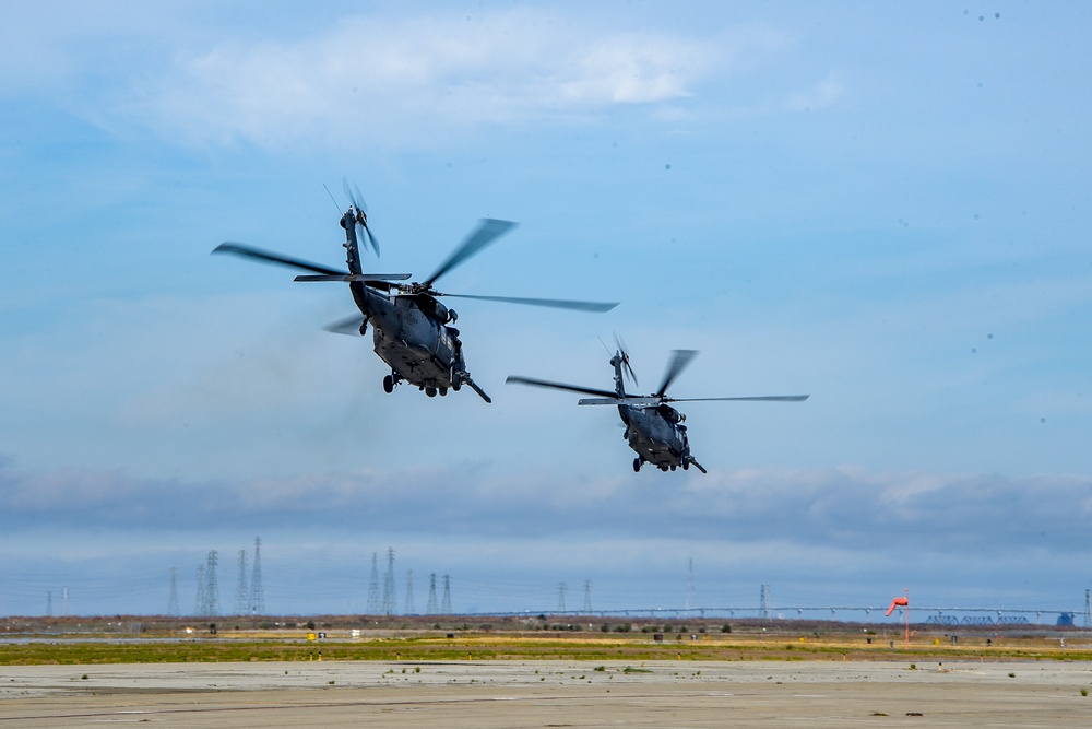 129RQW Airmen Conducts SAR Operation