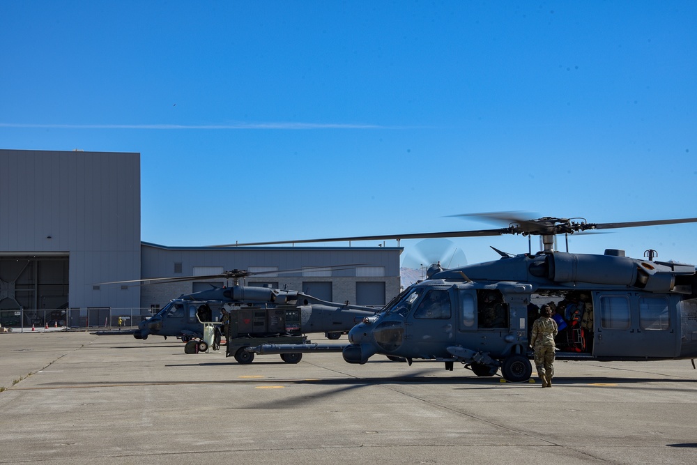 129RQW Airmen Conducts SAR Operation