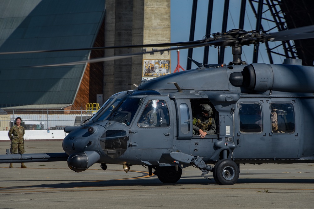 129RQW Airmen Conducts SAR Operation