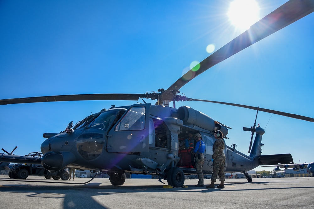 129RQW Airmen Conducts SAR Operation