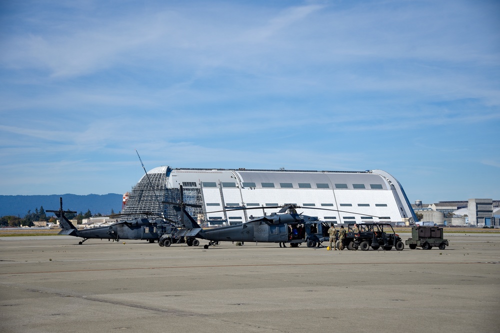 129RQW Airmen Conducts SAR Operation