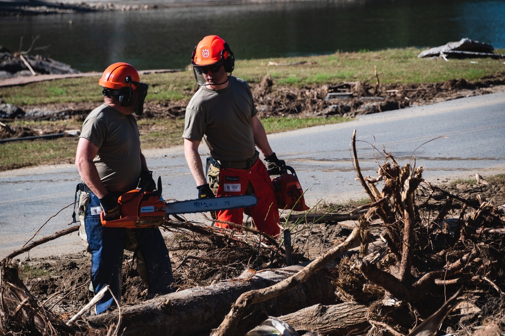 Chainsawing