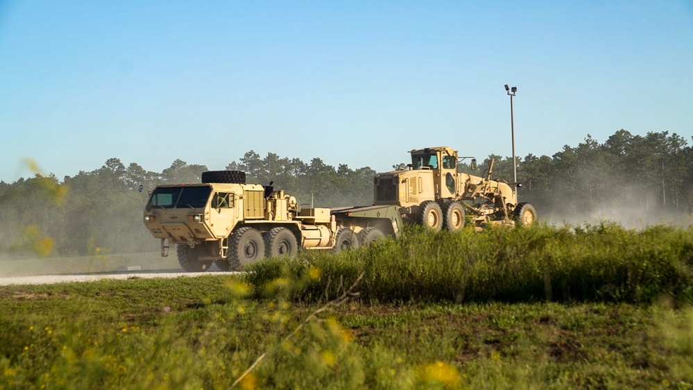 Louisiana National Guard Soldiers stage at the 7th Special Forces Group (Airborne)