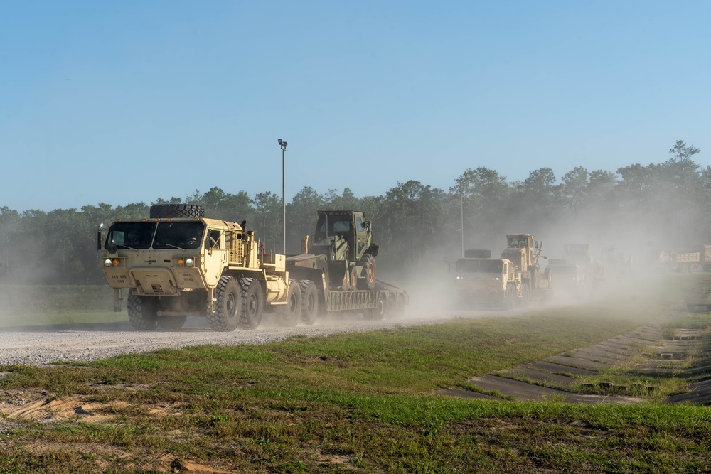 Louisiana National Guard Soldiers stage at the 7th Special Forces Group (Airborne)