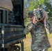 Louisiana National Guard Soldiers stage at the 7th Special Forces Group (Airborne)