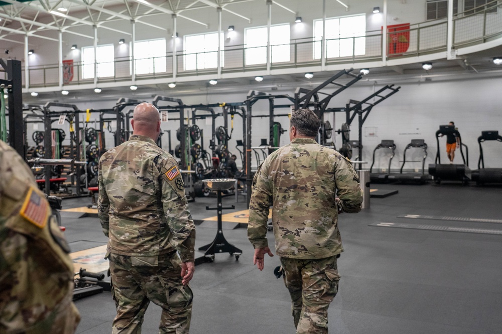 Louisiana National Guard Soldiers stage at the 7th Special Forces Group (Airborne)