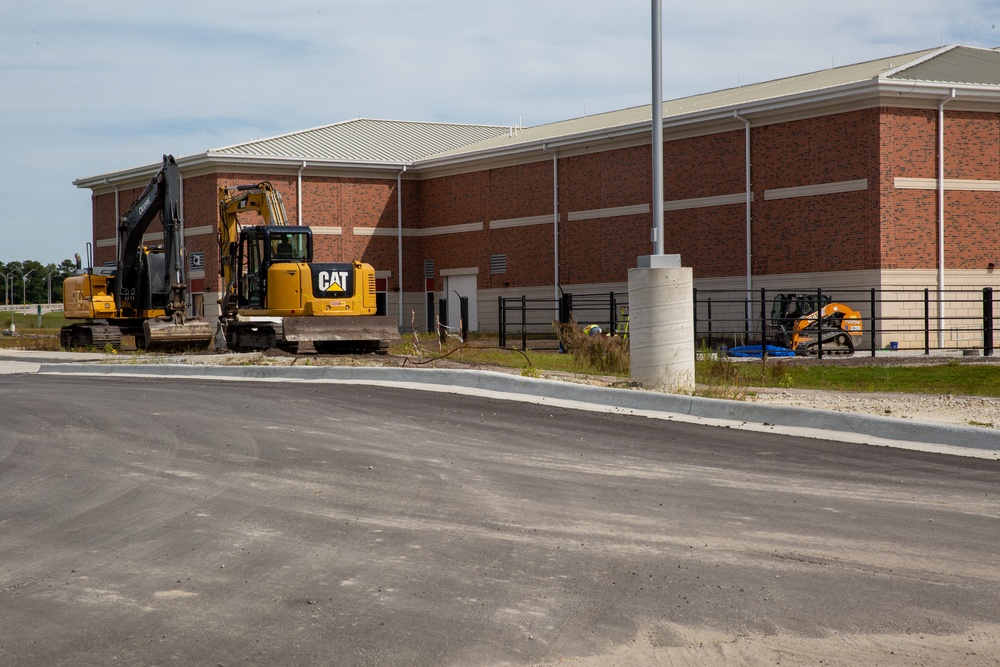 Construction on Camp Lejeune