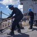 USS Harpers Ferry Departs Pearl Harbor