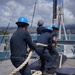 USS Harpers Ferry Departs Pearl Harbor