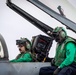 Nimitz Sailors Perform Maintenance on Aircraft