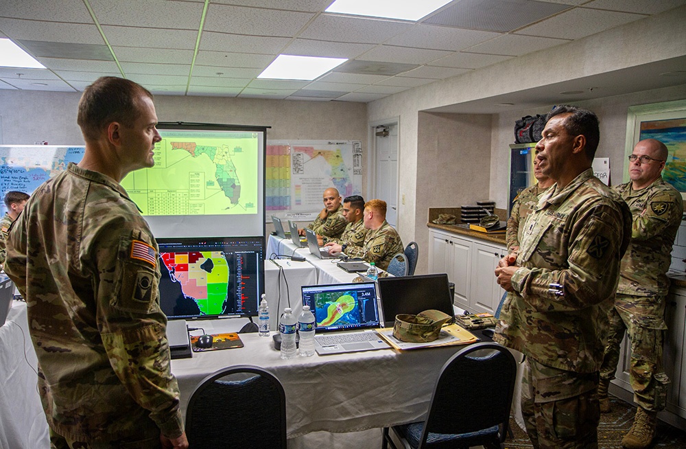 260th Military Intelligence Battalion conducts recovery operations after Hurricane Milton’s landfall