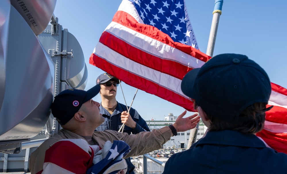 USS America (LHA 6) Celebrates 10 Commissioning Anniversary