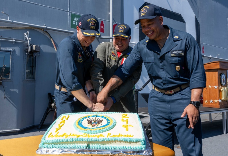 USS America (LHA 6) Celebrates 10 Commissioning Anniversary