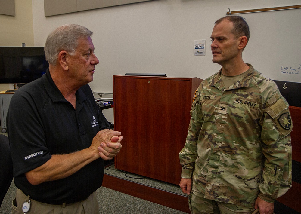 50th RSG commander conducts battlefield circulation after Hurricane Milton’s landfall