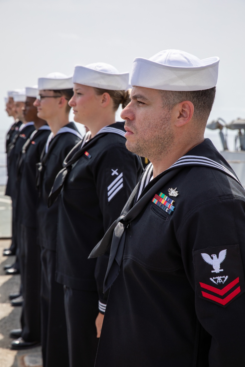 Division in the Spotlight Uniform Inspection