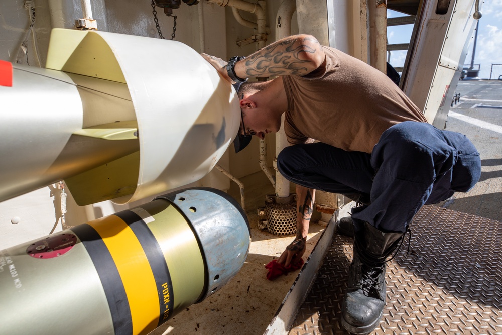 Routine Operations aboard the USS Cole