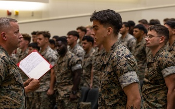 Marines Awarded the Navy and Marine Corps Achievement Medal for Life Saving Actions