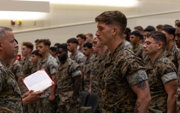 Marines Awarded the Navy and Marine Corps Achievement Medal for Life Saving Actions