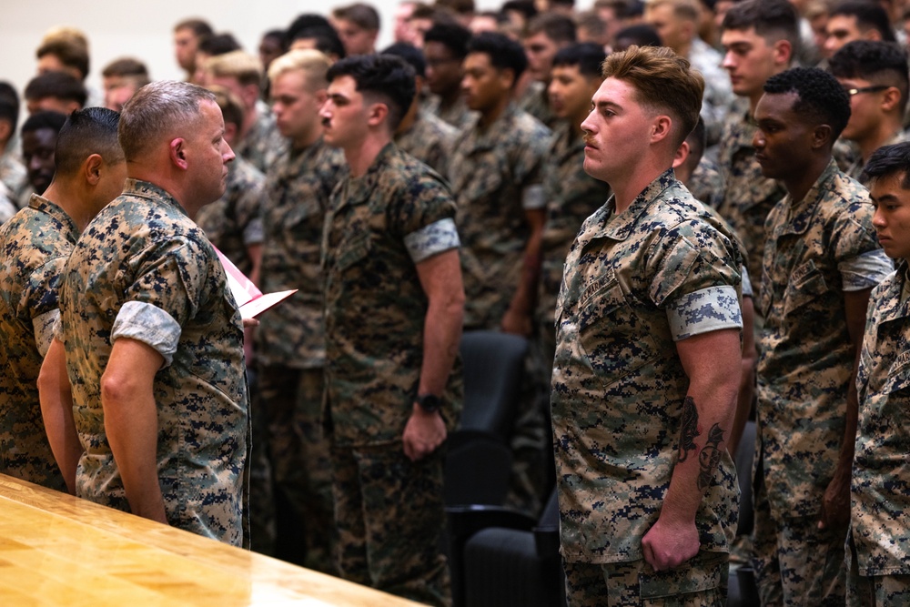 Marines Awarded the Navy and Marine Corps Achievement Medal for Life Saving Actions