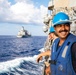 Replenishment-at-Sea aboard the USS Cole