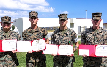 Marines Awarded the Navy and Marine Corps Achievement Medal for Life Saving Actions