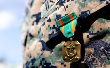 Marines Awarded the Navy and Marine Corps Achievement Medal for Life Saving Actions