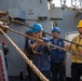 Replenishment-at-Sea aboard the USS Cole