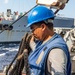 Replenishment-at-Sea aboard the USS Cole