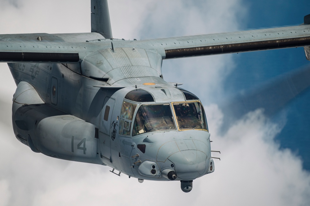 15th MEU MV-22B Ospreys Complete Final Disaster Relief Supplies Delivery in Philippines