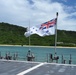 HMAS Sydney Port Visit to White Beach Naval Facility