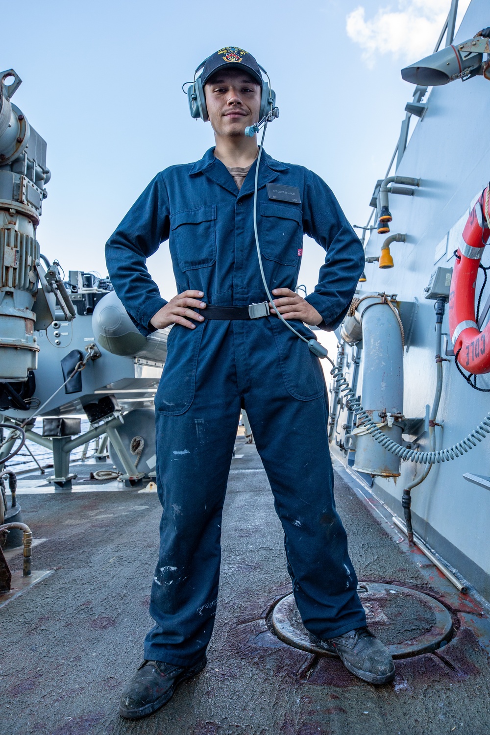 Watch Standers aboard the USS Cole