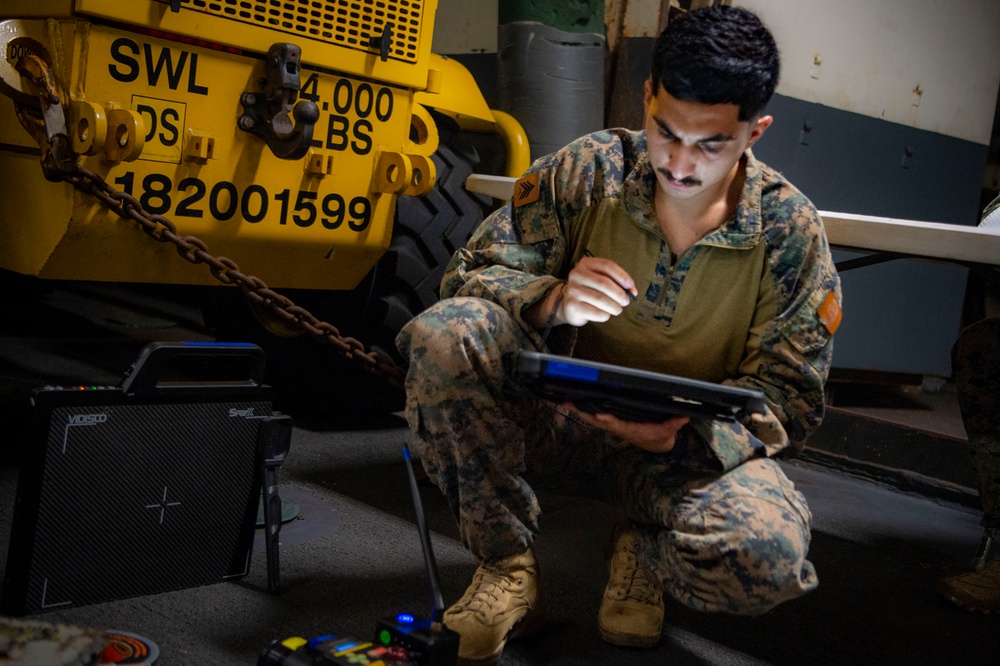 15th MEU EOD conducts training