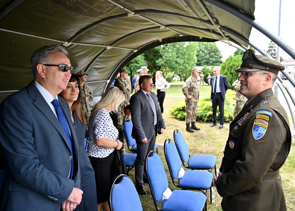 Rajlovac Barracks Opening Ceremony