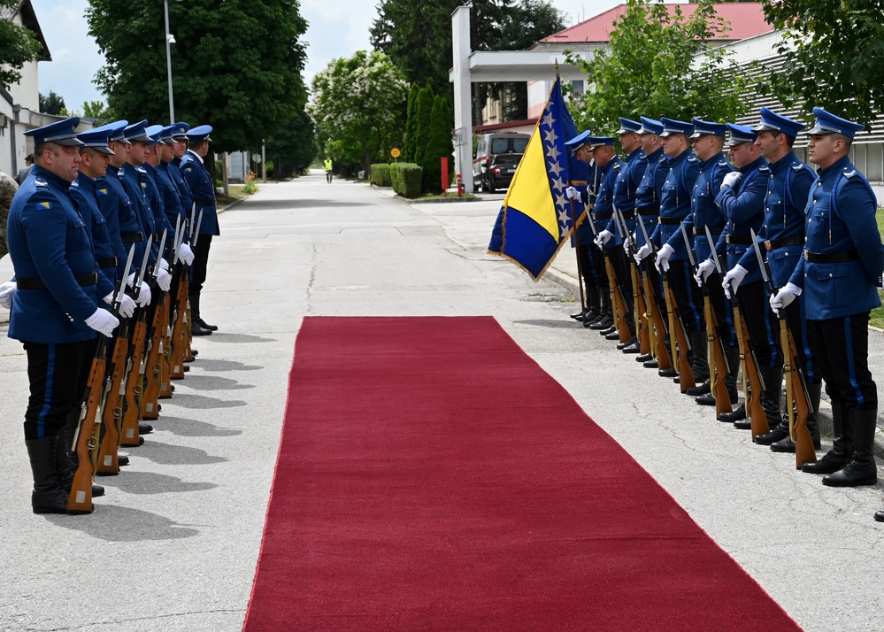 Rajlovac Barracks Opening Ceremony