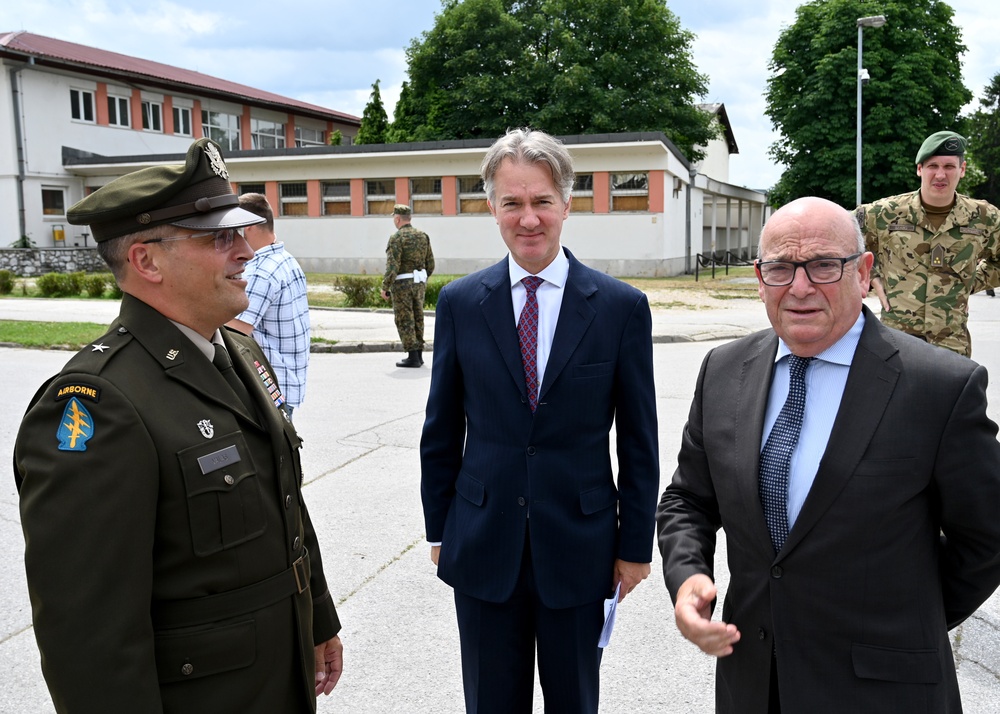 Rajlovac Barracks Opening Ceremony