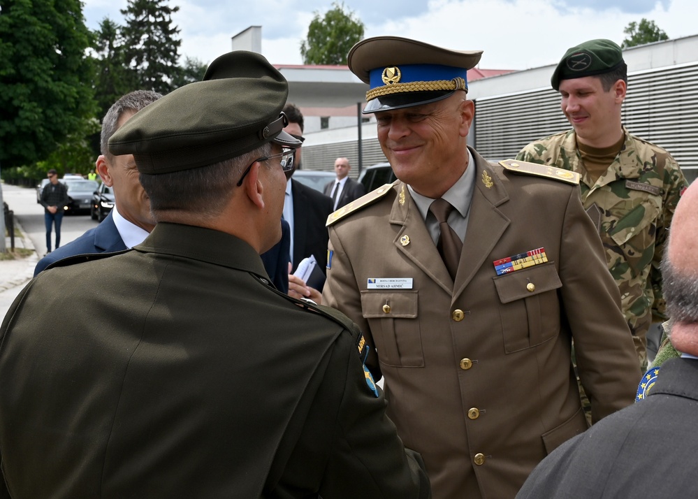 Rajlovac Barracks Opening Ceremony