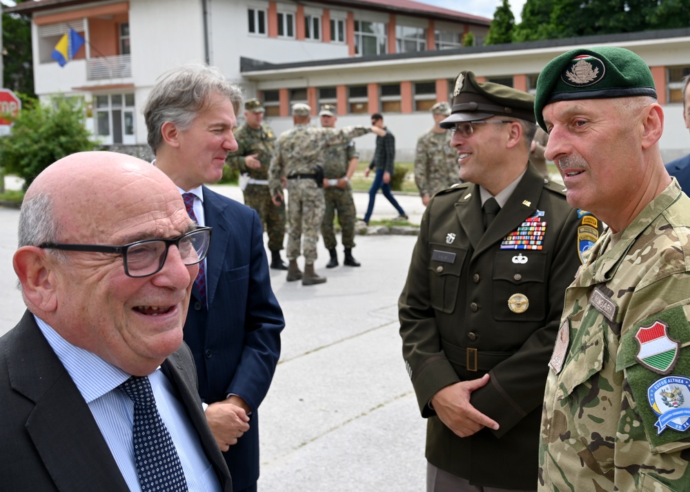 Rajlovac Barracks Opening Ceremony