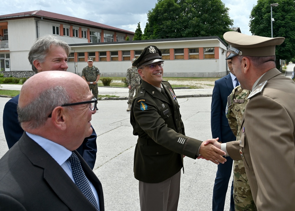 Rajlovac Barracks Opening Ceremony