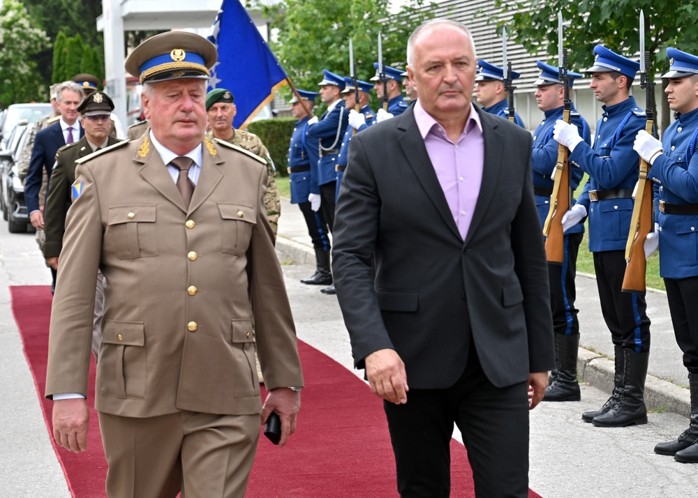 Rajlovac Barracks Opening Ceremony