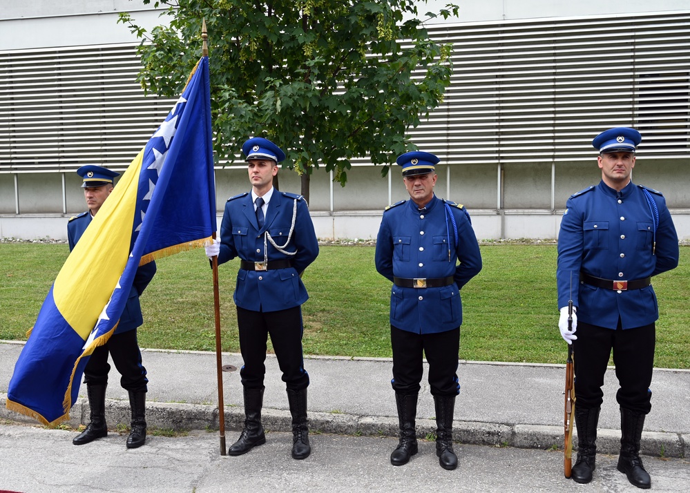 Rajlovac Barracks Opening Ceremony