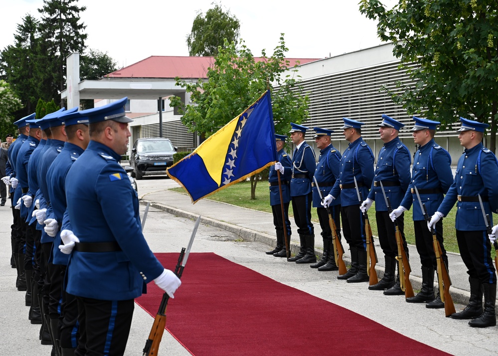 Rajlovac Barracks Opening Ceremony