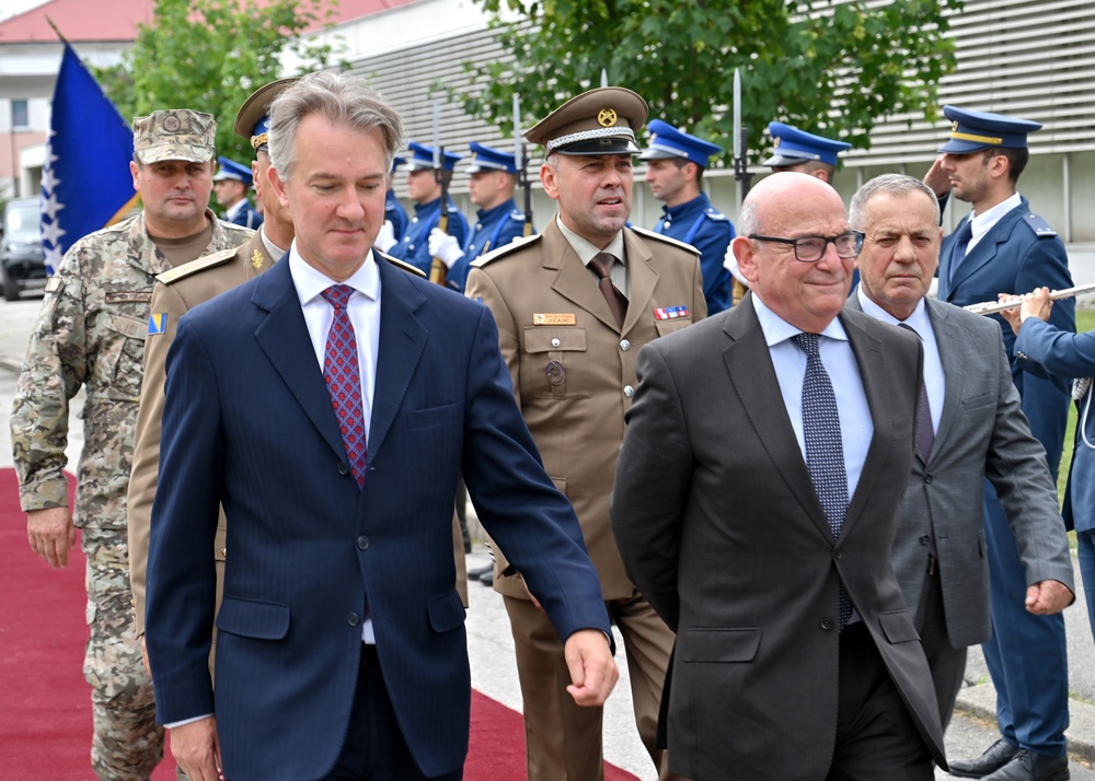 Rajlovac Barracks Opening Ceremony