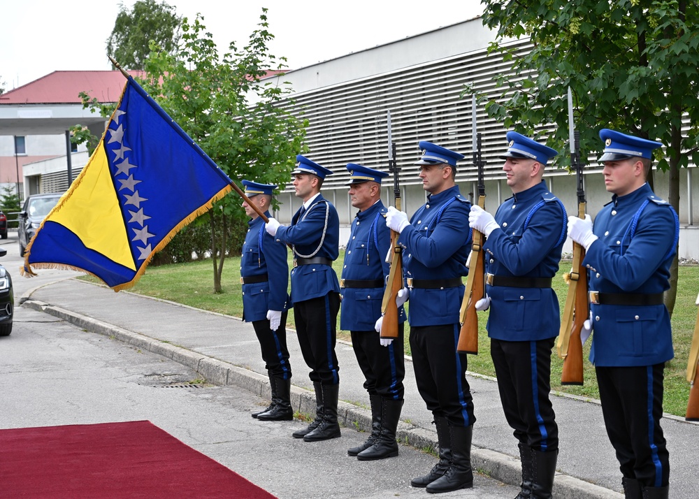 Rajlovac Barracks Opening Ceremony