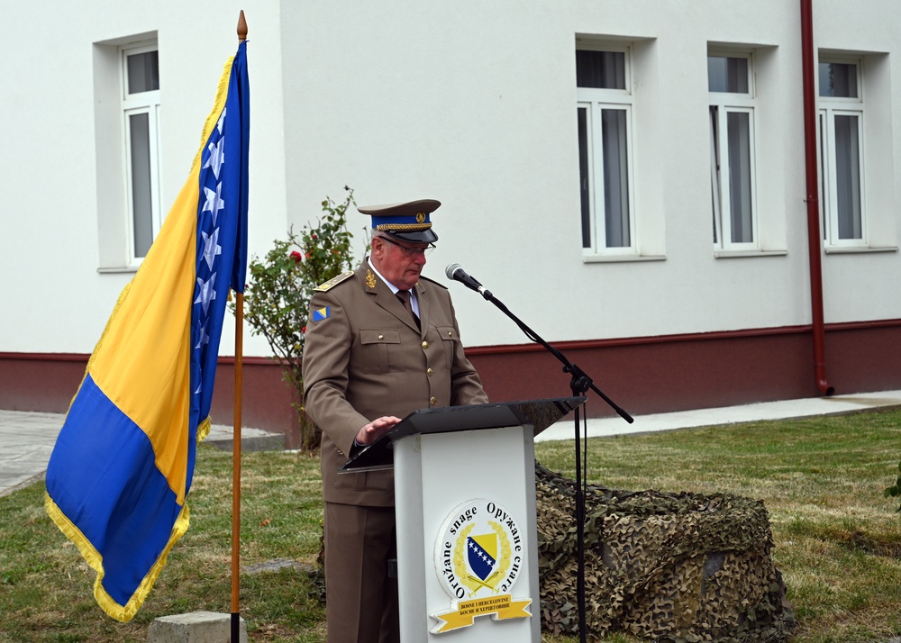 Rajlovac Barracks Opening Ceremony