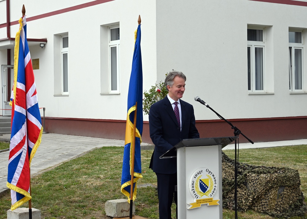 Rajlovac Barracks Opening Ceremony