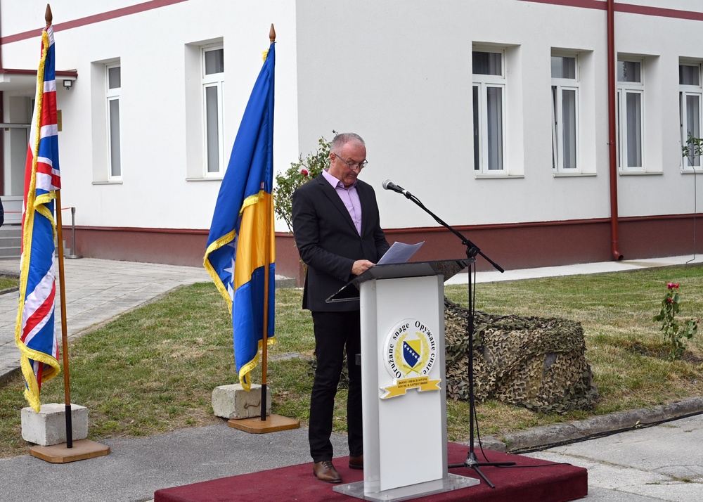 Rajlovac Barracks Opening Ceremony