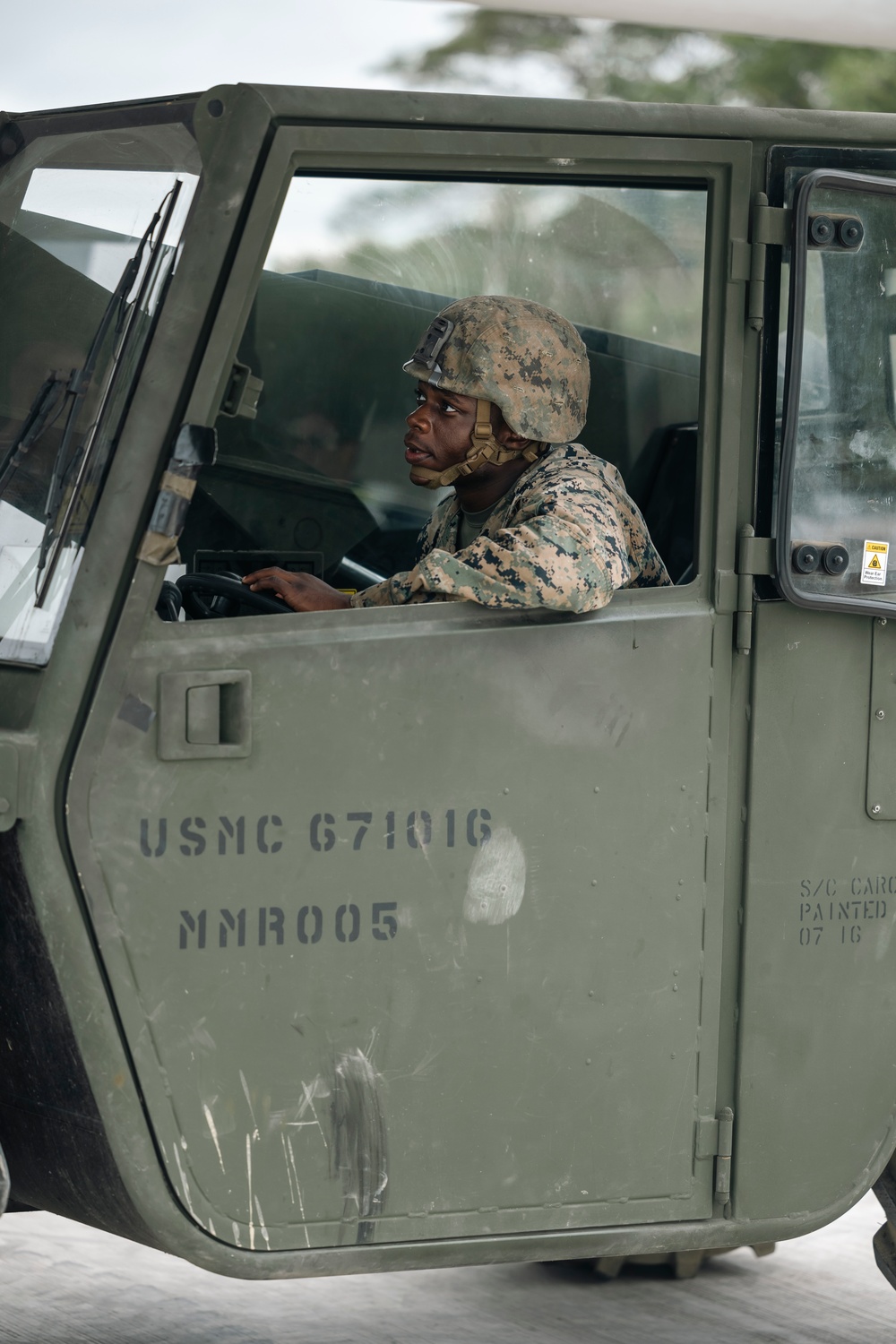 U.S., Philippine Marines load MV-22 Ospreys in Laoag to Support Relief Efforts Alongside Philippine Allies